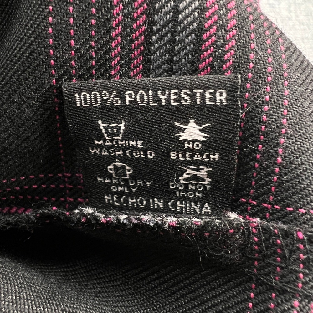 Dixxon Flannel Limited Edition Plaid Pearl Snap Shirt Men Medium Black Pink - Picture 11 of 12